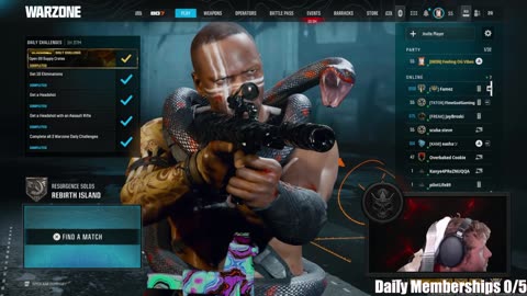 LIVE 🎯 Final Boss Mentality | Warzone Solo Resurgence GRIND