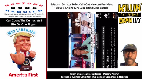 Mexican Senator Exposes Mexican President Claudia Sheinbaum Carter Allegiance