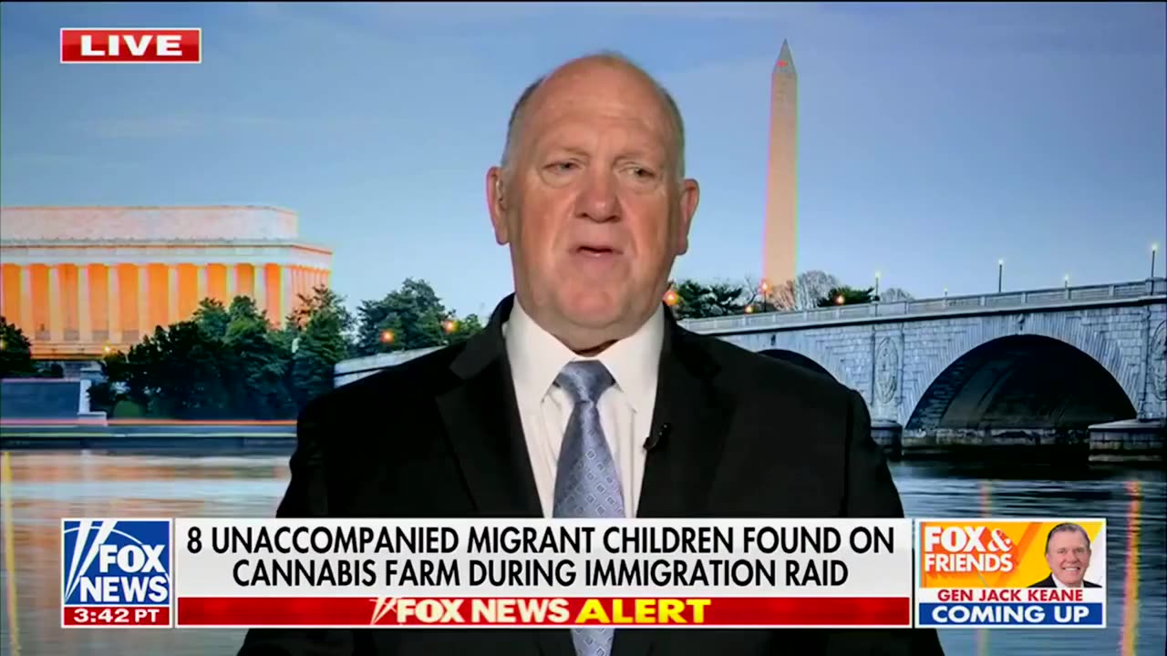 Tom Homan Says Border Officials Have Rescued 10,000 Missing Children Lost