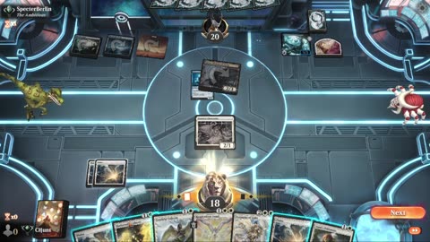 Magic: The Gathering Platinum Standard Ranked match.