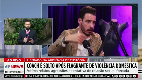 Thiago Schutz é solto após flagrante de violência doméstica