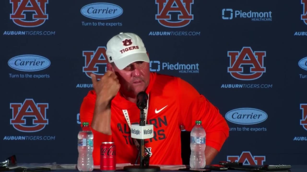 Auburn Fall Camp: Hugh Freeze
