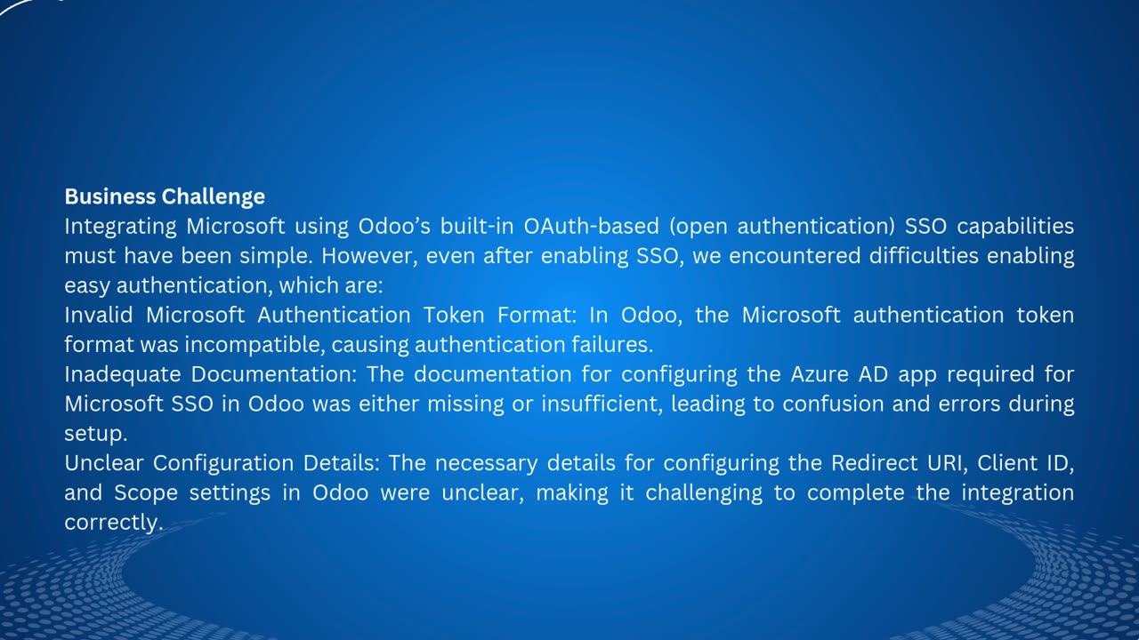 Seamless Implementation of Microsoft SSO with Odoo Using the Microsoft Azure SSO Integration App