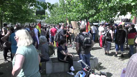 Fight for our homeland: Protests in Hanover 31.5.2025 against arms deliveries