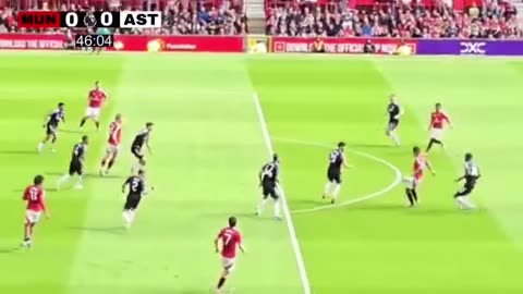 Christian Erickson goal_ Manchester United vs Aston villa 2~0