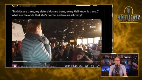 Anthony Cumia (Hollywood Defending Trans FAGGOTS)