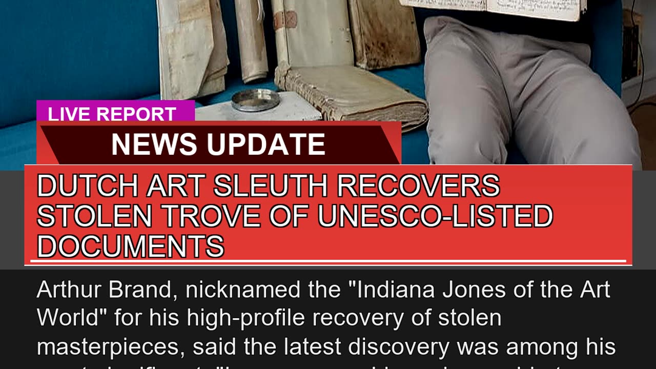 Dutch Art Sleuth Recovers Stolen Trove of Unescol