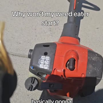 Why your Weed Eater won't crank usually.
