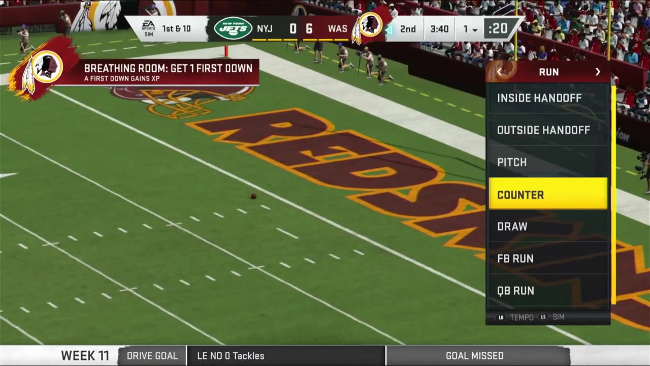 Redskins , New York jets