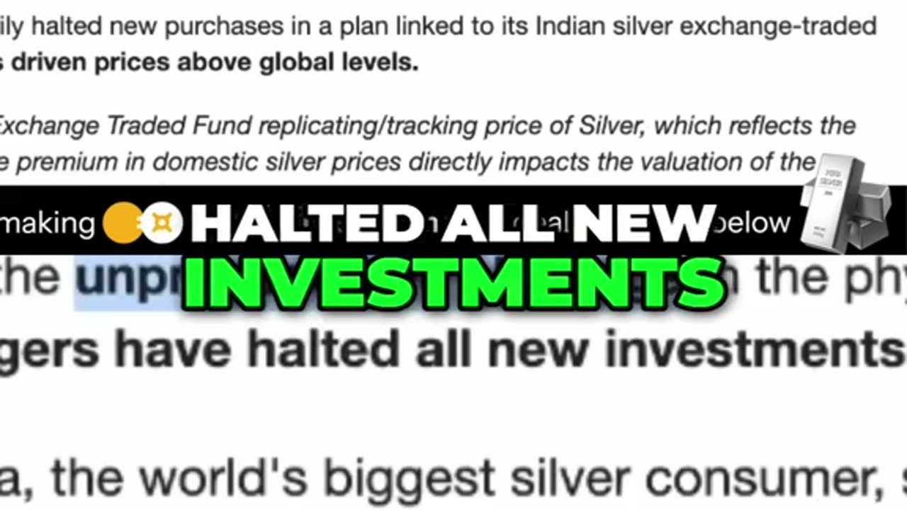 Silver is not available in India, what about your country?