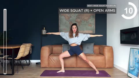 Strengthen & Tone Your Legs | Standing Pilates Flow | 10 MIN LEGS SCULPT