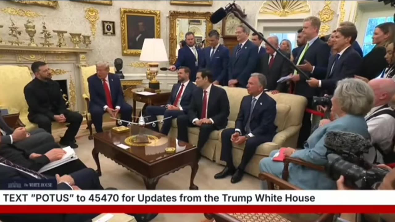 LOL Trump to Zelensky You Look Fabulous In Your Suit