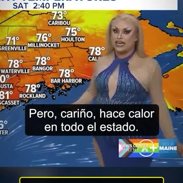 NBC’s hosted a ‘Drag queen’ to report on the weather for Maine
