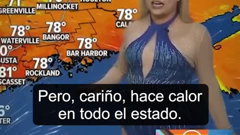 NBC’s hosted a ‘Drag queen’ to report on the weather for Maine