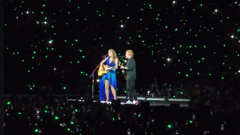 Taylor swift - everything has changed/end game/Thinking out loud ( the eras tour London)
