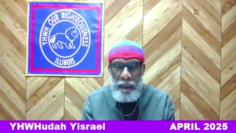 Sabbath with YHWH OUR RIGHTEOUSNESS Chicago [Saturday, May 3, 2025] 10:00 a.m. Central/11:00 a.m. Eastern (Jews are Edomites, descendants of Esau. Jews are not Yisraelites)
