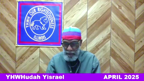 Sabbath with YHWH OUR RIGHTEOUSNESS Chicago [Saturday, May 3, 2025] 10:00 a.m. Central/11:00 a.m. Eastern (Jews are Edomites, descendants of Esau. Jews are not Yisraelites)