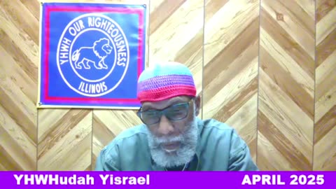 Sabbath with YHWH OUR RIGHTEOUSNESS Chicago [Saturday, May 3, 2025] 10:00 a.m. Central/11:00 a.m. Eastern (Jews are Edomites, descendants of Esau. Jews are not Yisraelites)