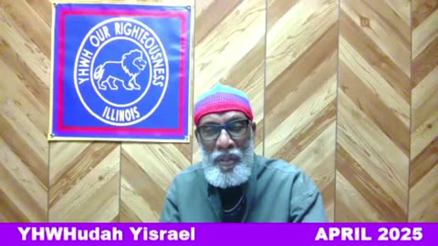 Sabbath with YHWH OUR RIGHTEOUSNESS Chicago [Saturday, May 3, 2025] 10:00 a.m. Central/11:00 a.m. Eastern (Jews are Edomites, descendants of Esau. Jews are not Yisraelites)
