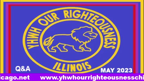 Sabbath with YHWH OUR RIGHTEOUSNESS Chicago [Saturday, May 3, 2025] 10:00 a.m. Central/11:00 a.m. Eastern (Jews are Edomites, descendants of Esau. Jews are not Yisraelites)