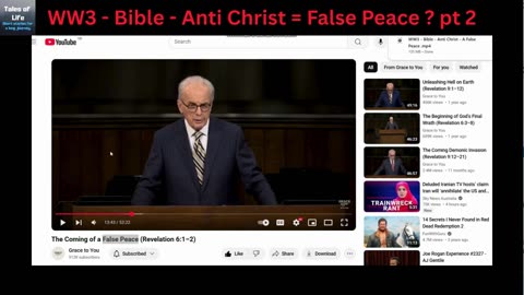 WW3 - Bible - Anti Christ - A False Peace pt 2