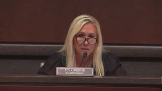 Marjorie Taylor Greene's Mic Drop at the DOGE Cuts Hearing