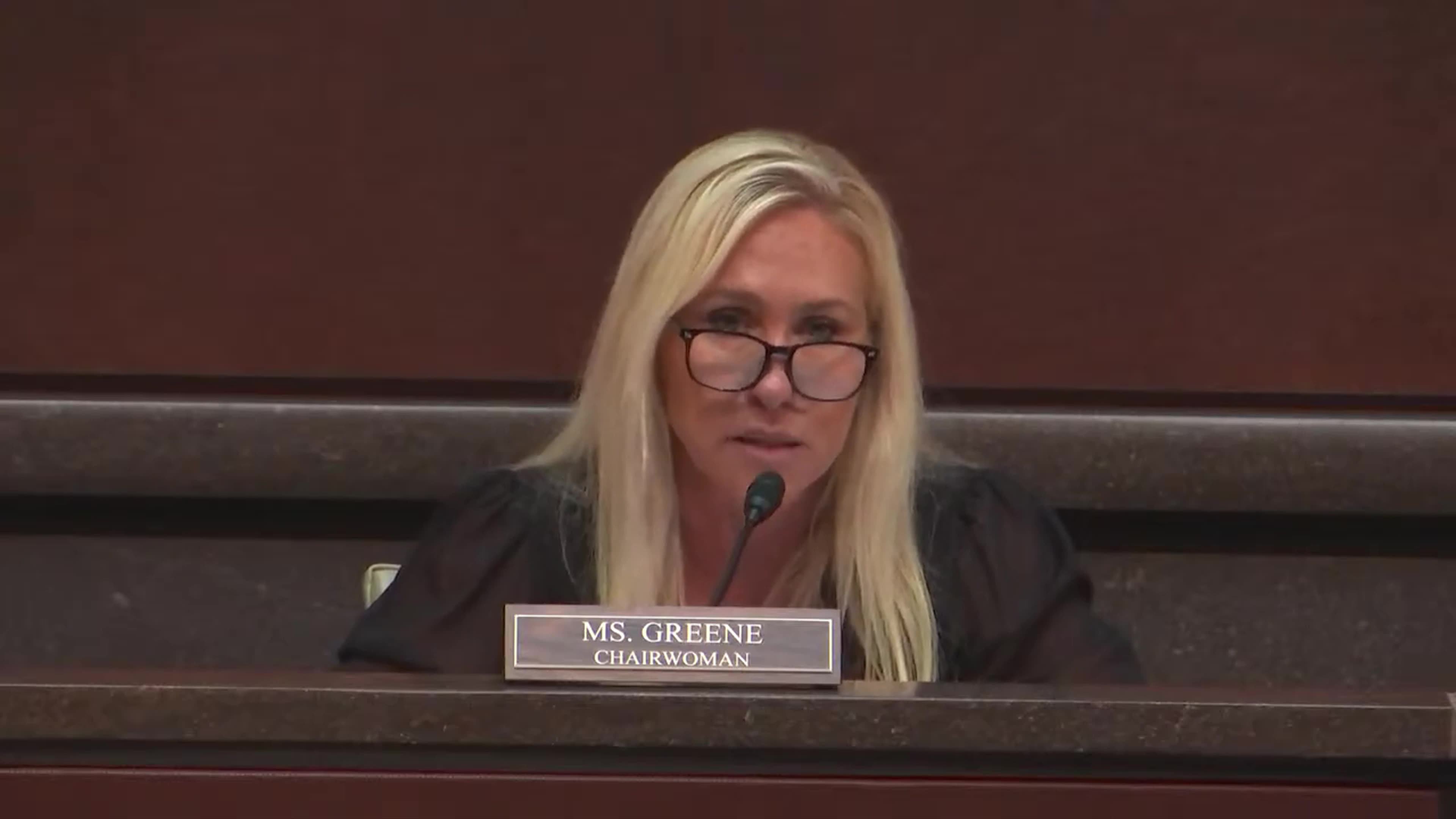 Marjorie Taylor Greenes Mic Drop at the DOGE Cuts Hearing