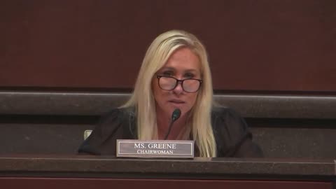 Marjorie Taylor Greene's Mic Drop at the DOGE Cuts Hearing