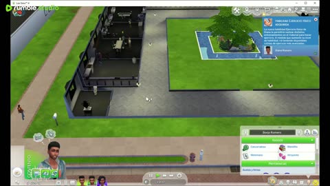 Sims 4 comprobando las familias de esta partida