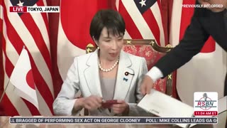 WATCH: President Trump Signs Agreement with the Prime Minister of Japan - 10/28/25