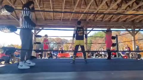 "Anytime" Allin Bayno & Maverick vs. Tucker; Mav's 8th BirthdayMania Fan Cam 10/27/2024