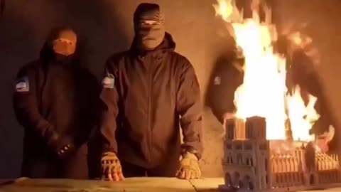 Muslims in France are threatening to burn down the Notre Dame Cathedral.
