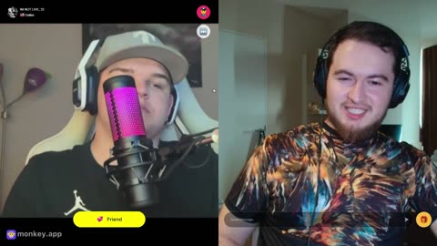 Asking him if he likes Ninjas - Borz Noxus Livestream