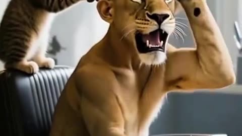 Funny cat