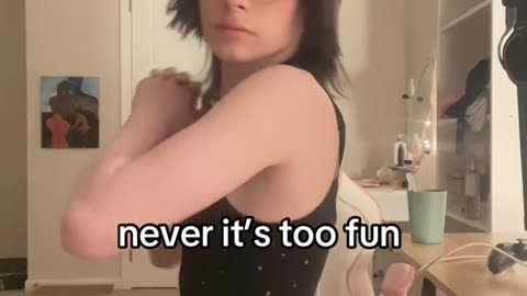 Super interesting goth tgirl