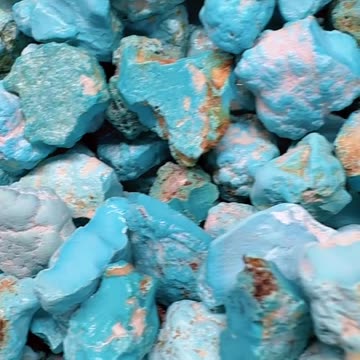 20250717-5 Natural Original Turquoise Rough:Geological Color USB Drive in Stone