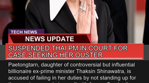 Suspended Thai Pm in Court for Case Seeking Her Ou