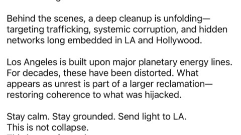 LA, all is not what it seems