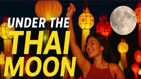 🌕 Under the Thai Moon 🇹🇭 Fun Travel Bop Original Travel Song of Rhythm & Joy ✨🌴