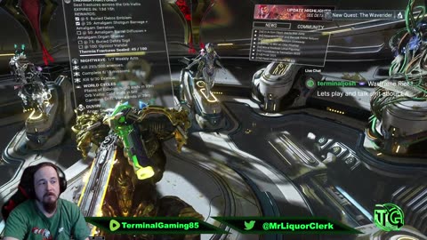 Terminal Gaming - Warframe Riot ! Monday Night Stream Bonus !