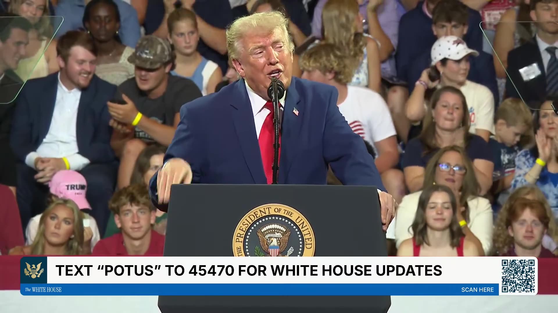 President Trump, July 22, 2026
