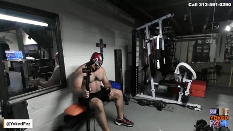 LIVE workout! Quick Abs and Calves workout! Yoked 9/7/25