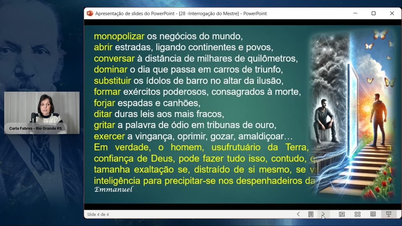 Interrogação do Mestre - Evangelho na Rede com Carla Fabres