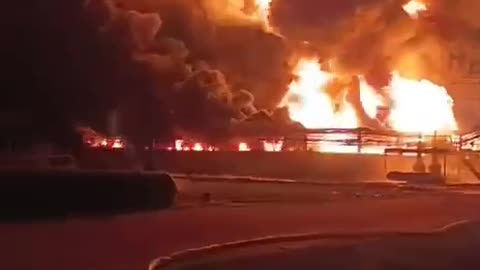 🔥 "Kavkazskaya" oil pumping station More and more and more fire!!!