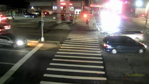 NYAG released surveillance video of a motorcyclist who died in an accident with an off-duty officer