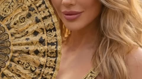 Can you believe this is handmade? The detail on this set is unreal #fashiontrend #goldstyle