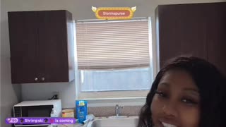 - STORM ; HAPPY TO BE OUT THE MOTEL !