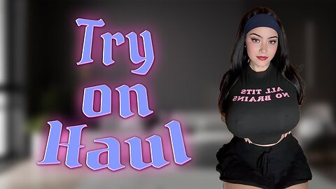 [4K] Transparent Try On Haul | See-Through Try-On | Sheer Tops Try-On 2025