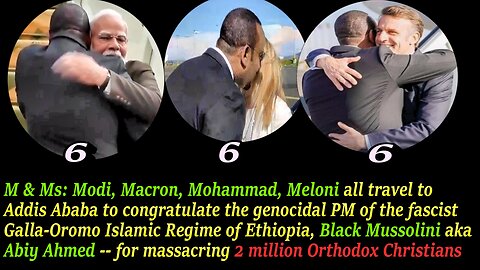 Black Hitler Awards Ethiopia’s Highest National Honor to India's Modi – For Christian Genocide