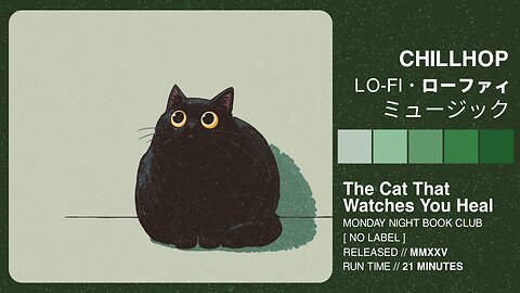 the cat that watches you heal 🐈 lofi chillhop for journaling & healing